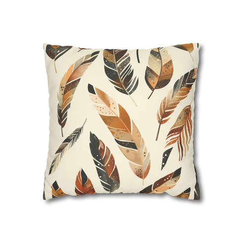 "Boho Feathers Dream Pillowcase"