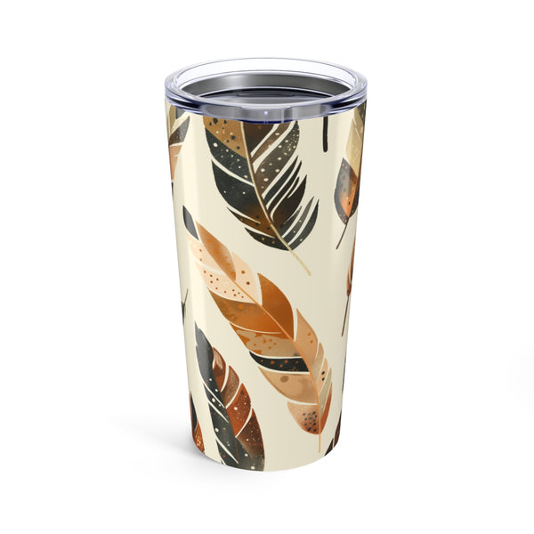 Boho Feathers Seamless Drinking Bottle