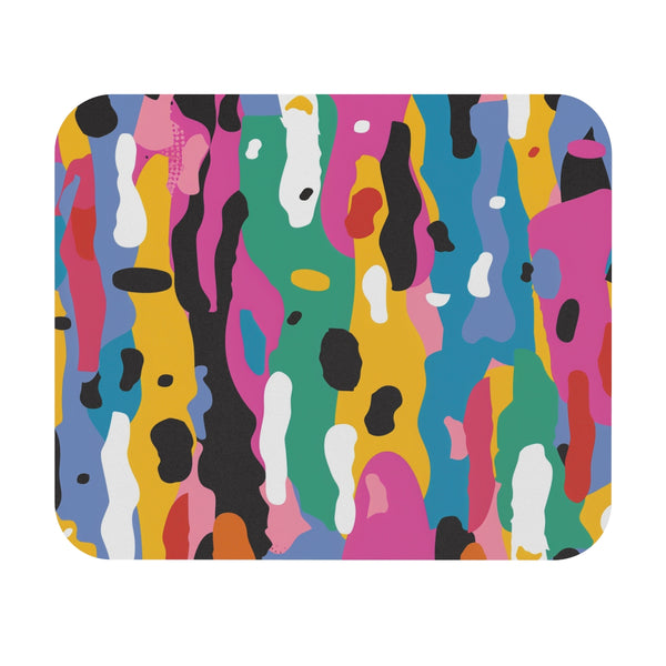 Bold Abstract Mouse Pad Modern Chaos meets Style