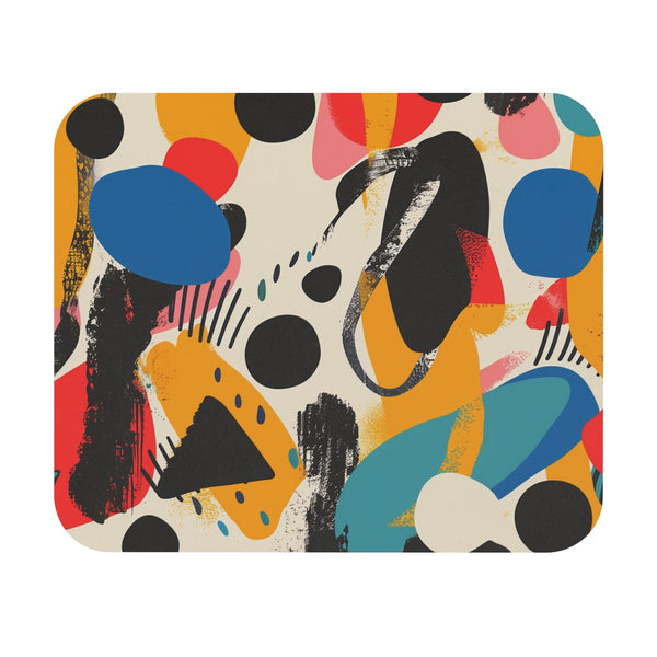 Bold Abstract Mouse Pad Modern
