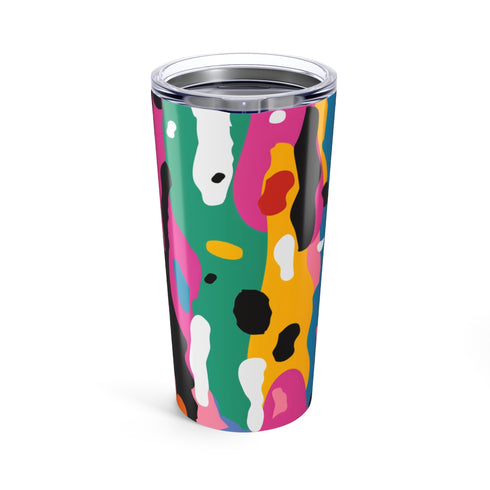 Bold Abstract Pattern Drinking Bottle