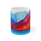 "Bold Minimalist Mountain Landscape Mug"
