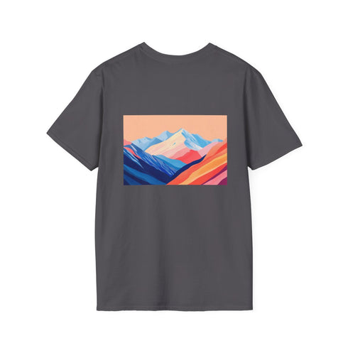 Bold Minimalistic Mountain Landscape T-Shirt