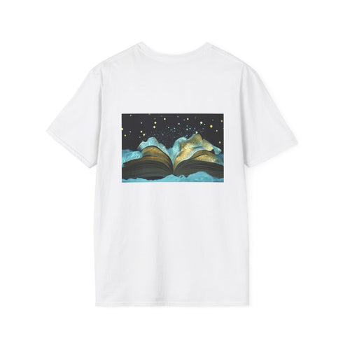 Book Pages Constellations Cosmic Tee