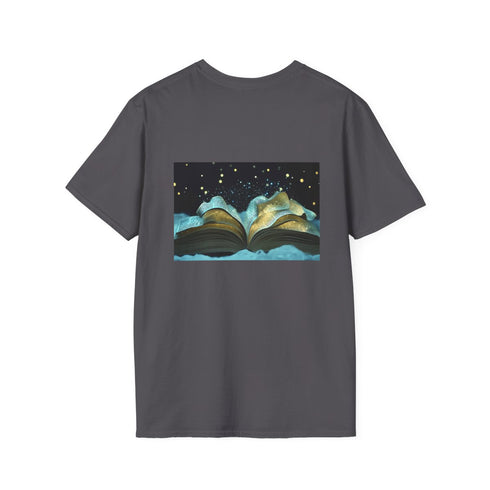 Book Pages Constellations Cosmic Tee