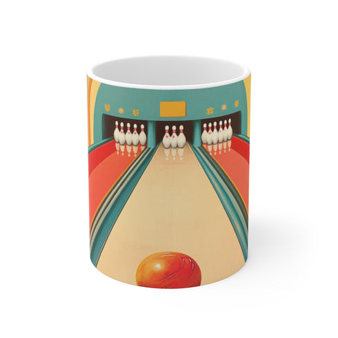 "Bowling Alley Bliss Coffee Mug"