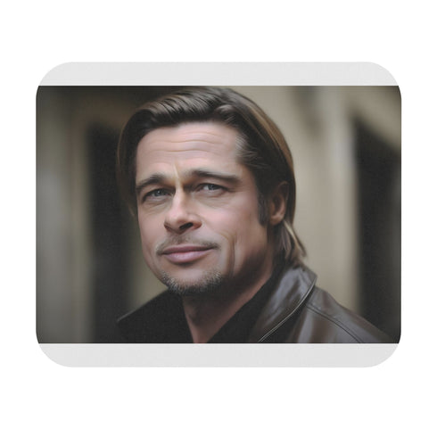 Brad Pitt Mouse Pad Hollywood Charm for Your Desk