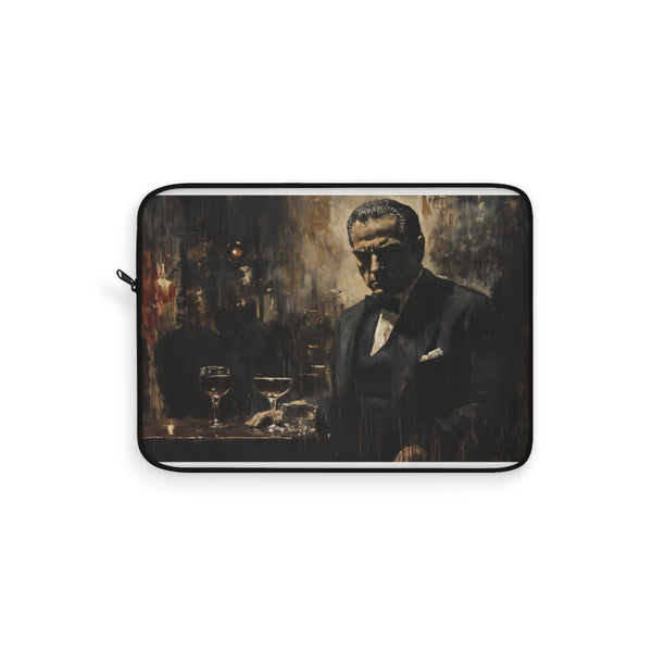 "Brando-Inspired Laptop Sleeve: A Classic Must-Have!"