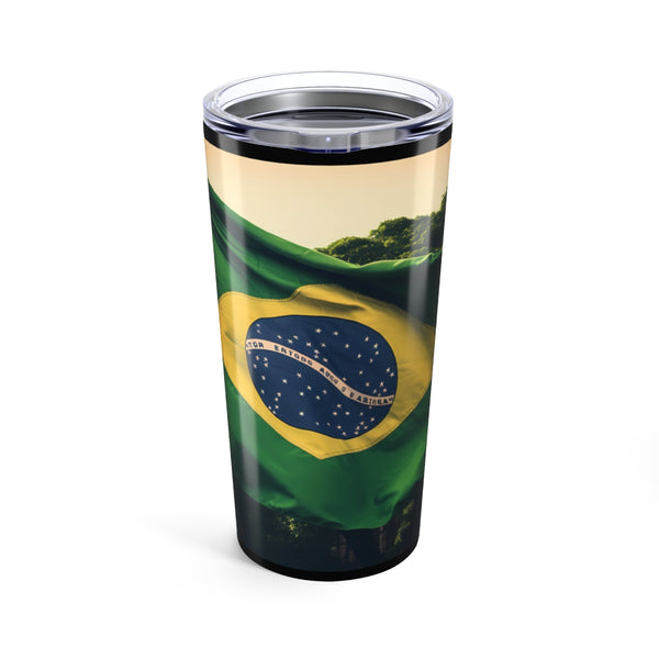 Brazil Flag Water Bottle: Stay Hydrated in Style!