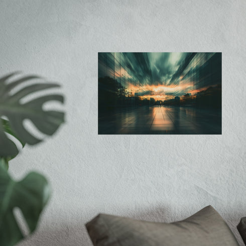 Breaking Through Dimensional Storm Poster