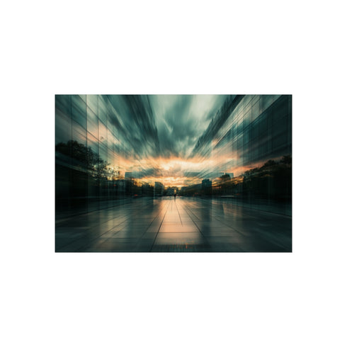 Breaking Through Dimensional Storm Poster