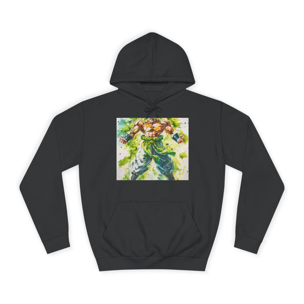Broly SSJ — Heavyweight Graphic Hoodie — Front Heavyweight Fleece Hoodie View