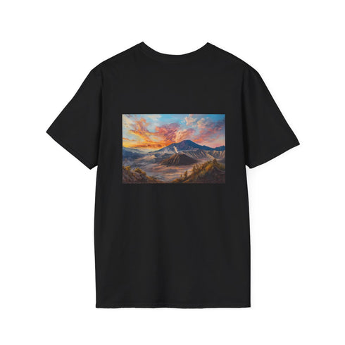 Bromo Sunrise Fiery Heart Tee