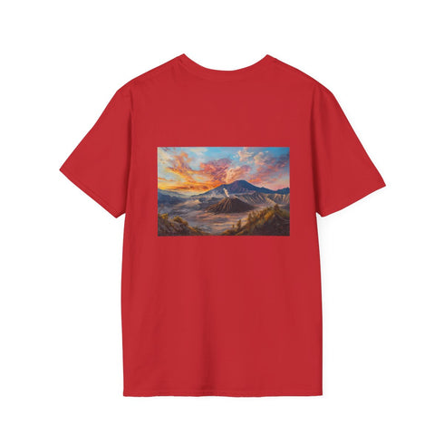 Bromo Sunrise Fiery Heart Tee