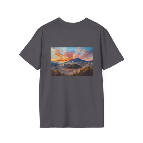 Bromo Sunrise Fiery Heart Tee