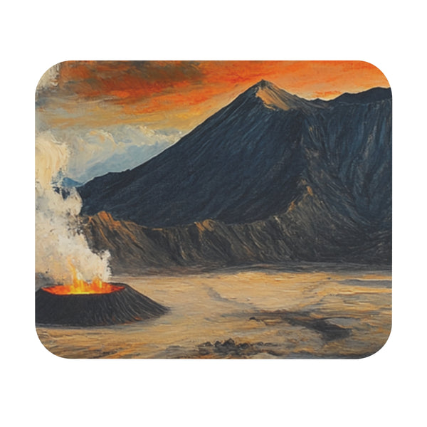 Bromo Sunrise Mouse Pad Javas Fiery Heart