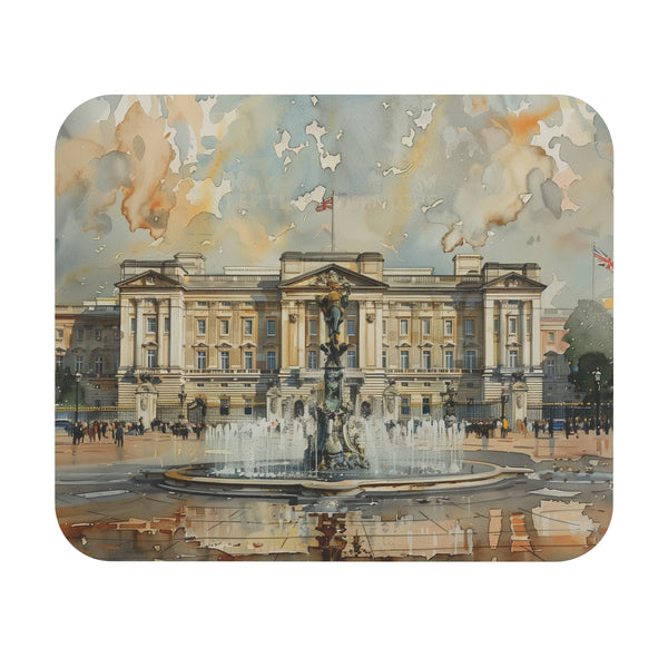 Buckingham Palace Watercolor Mouse Pad