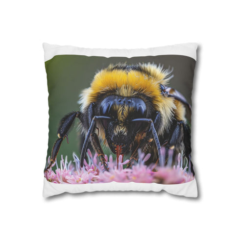 "Bumblebee Bliss Watercolor Pillowcase"