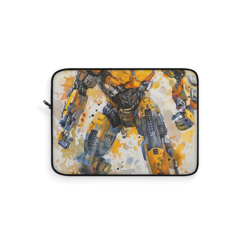 "Bumblebee Buzz Laptop Sleeve: Protect Your Tech in Style!"