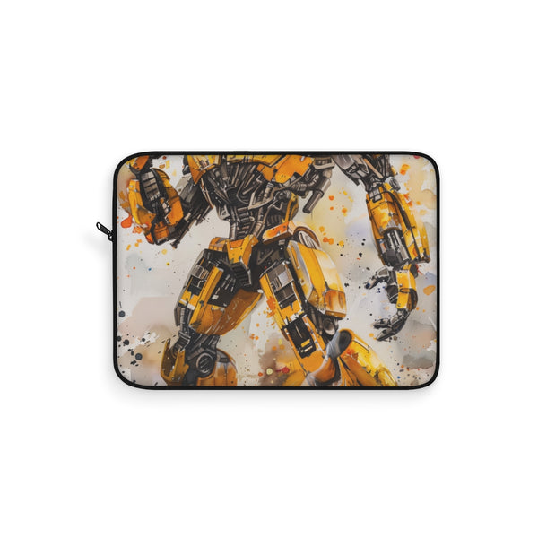 "Bumblebee Transformers Laptop Sleeve: Protect Your Tech in Style!"