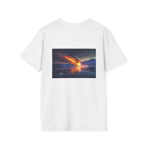 Burning Comet Ice Lake Crash