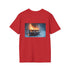 Burning Piano Snowstorm Tee Shirt
