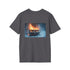 Burning Piano Snowstorm Tee Shirt