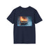 Burning Piano Snowstorm Tee Shirt