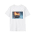 Burning Piano Snowstorm Tee Shirt