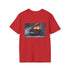 Burning Piano Snowstorm Tshirt Graphic
