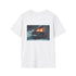 Burning Piano Snowstorm Tshirt Graphic