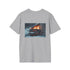 Burning Piano Snowstorm Tshirt Graphic