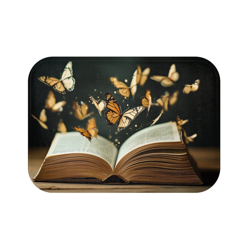 Butterfly Bath Mat for Bathroom