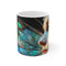 Butterfly Wings Glass Coffee Mug