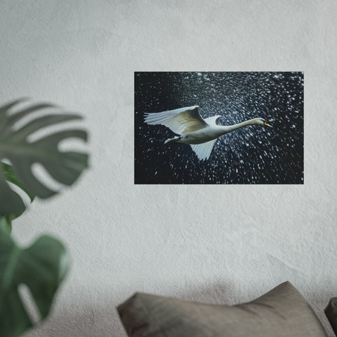 Buy 24 Swan Binary Storm Poster