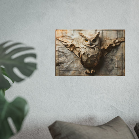 Buy 46 Owl Star Map Poster