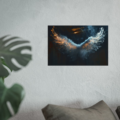 Buy 49 Wings Smoke Art Poster