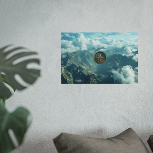 Buy Ancient Compass Mountain Art