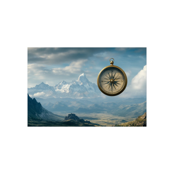 "Buy Ancient Floating Compass Poster"