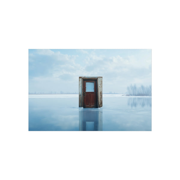 Buy Ancient Ice Lake Door Poster