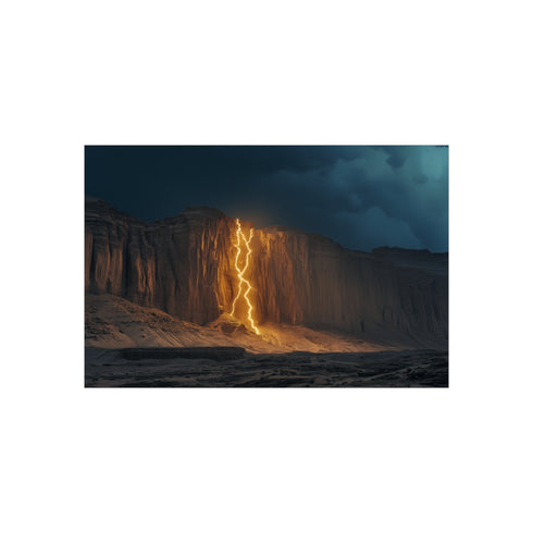 Buy Ancient Mountain Lightning Poster