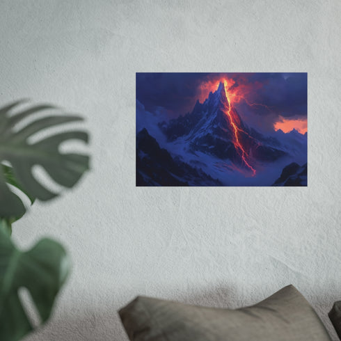 Buy Ancient Mountain Split Poster