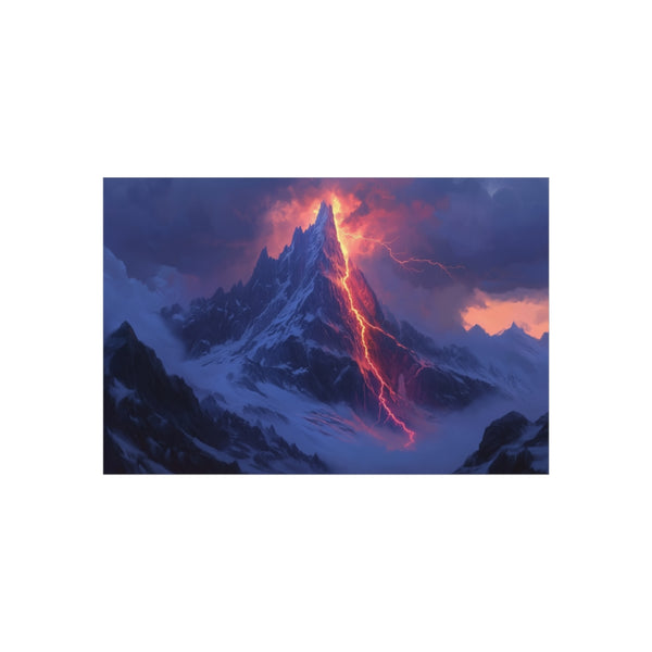 Buy Ancient Mountain Split Poster