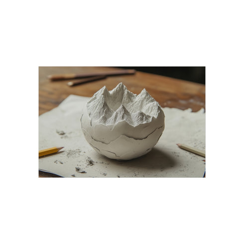 Buy Artistic Poster: Pencil Mountains