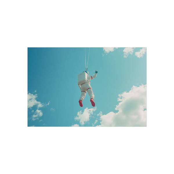 Buy Astronaut Poster: Unzip Sky