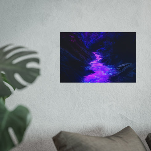 Buy Captivating Neon River Prints