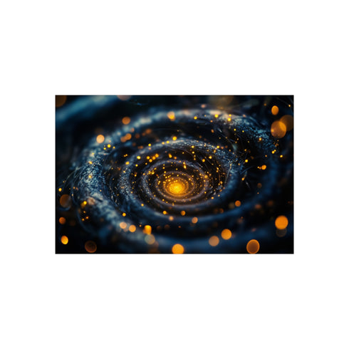 "Buy Cosmic Fireflies Spiral Poster"