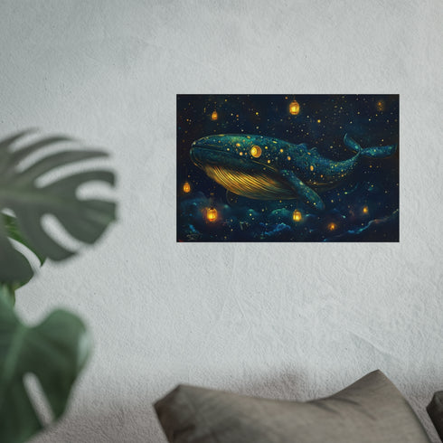 Buy Cosmic Space Whale Poster