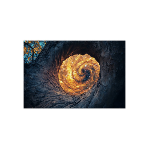Buy Cosmic Tree Spirals Poster