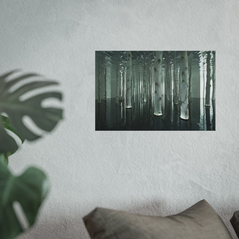Buy Custom Mirror Forest Poster